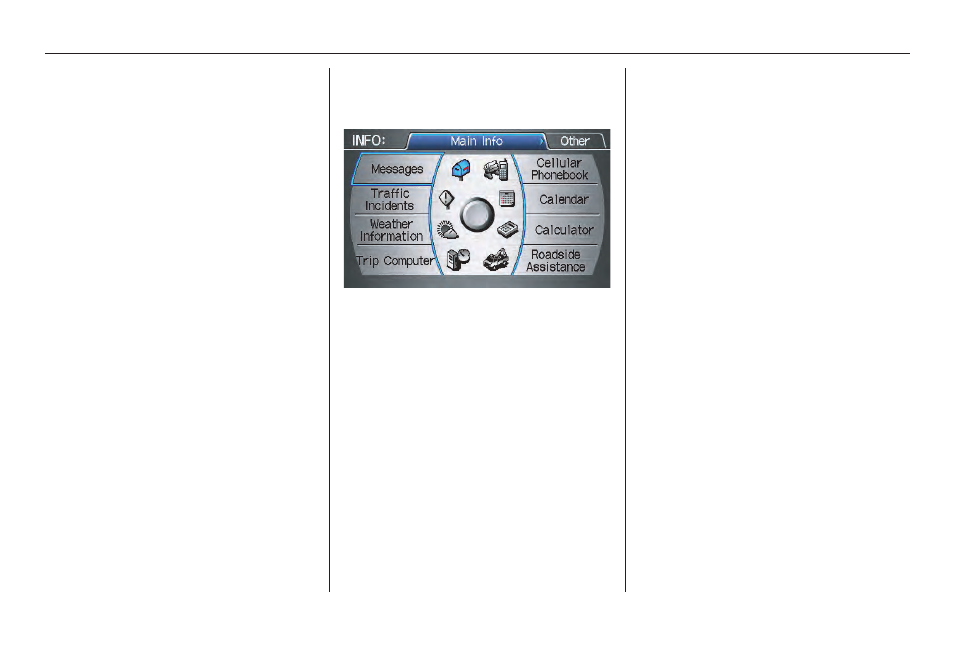 Information features, 2010 rl | Acura 2010 RL Navigation User Manual | Page 80 / 176