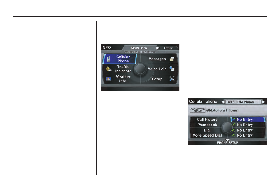 Information features | Acura 2011 ZDX Navigation User Manual | Page 82 / 182