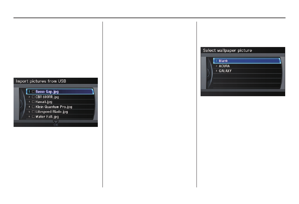 System setup | Acura 2011 TL Navigation User Manual | Page 118 / 175