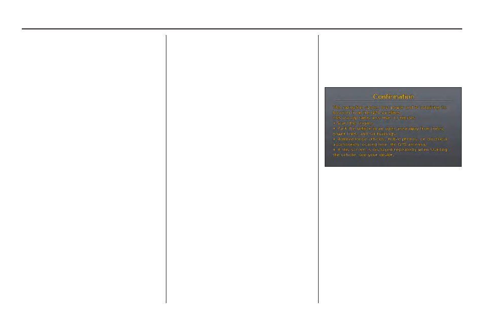 System initialization | Acura 2011 TL Navigation User Manual | Page 123 / 175