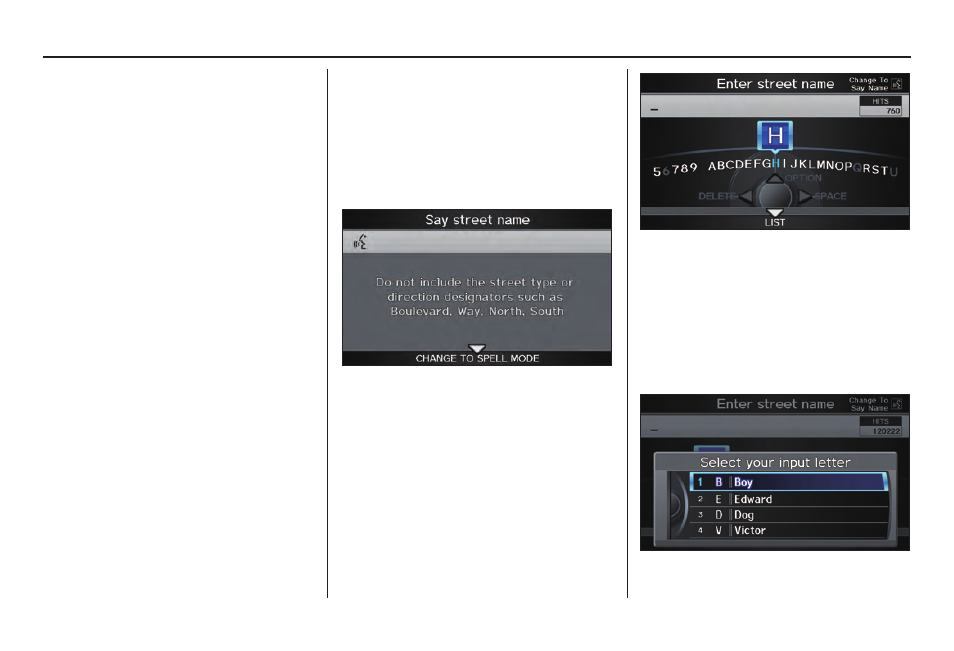 Entering a destination | Acura 2011 TL Navigation User Manual | Page 33 / 175