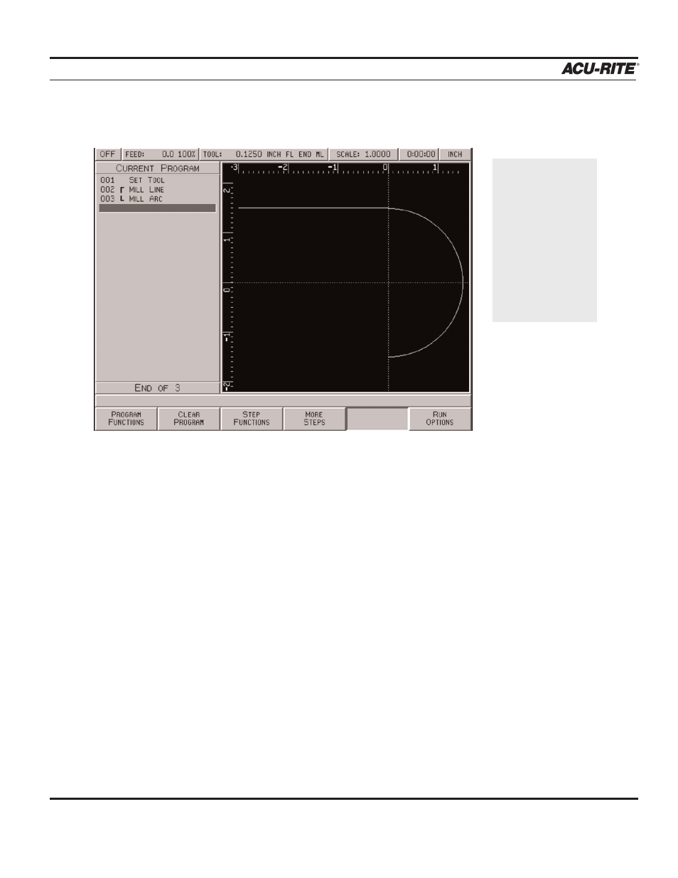 Demonstration | ACU-RITE MILLPWR 2 Axes User Manual | Page 76 / 225