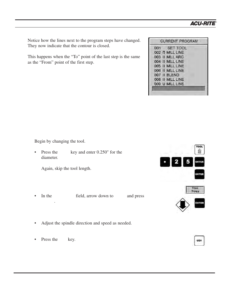 Demonstration | ACU-RITE MILLPWR 2 Axes User Manual | Page 81 / 225