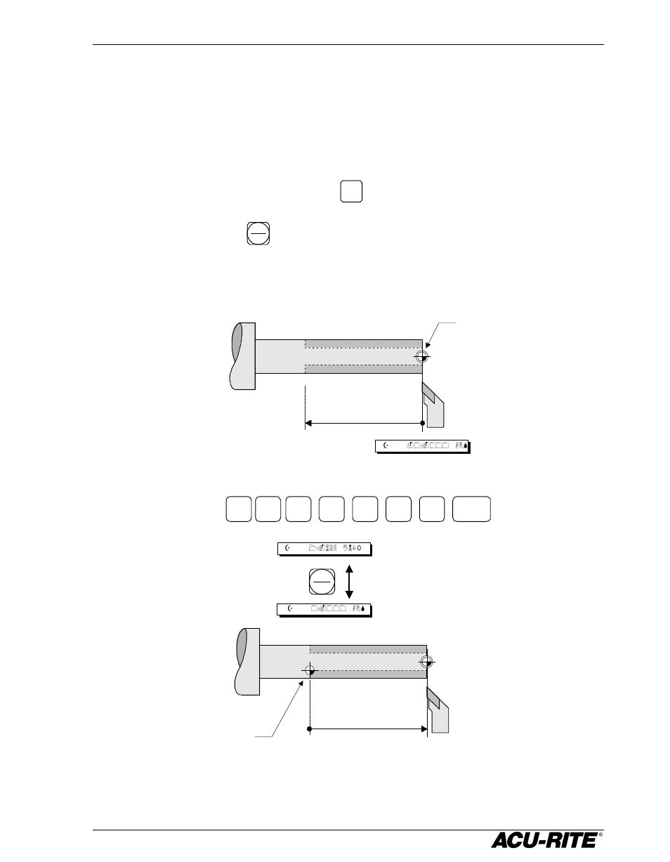 Presetting | ACU-RITE DRO 200T User Manual | Page 18 / 35