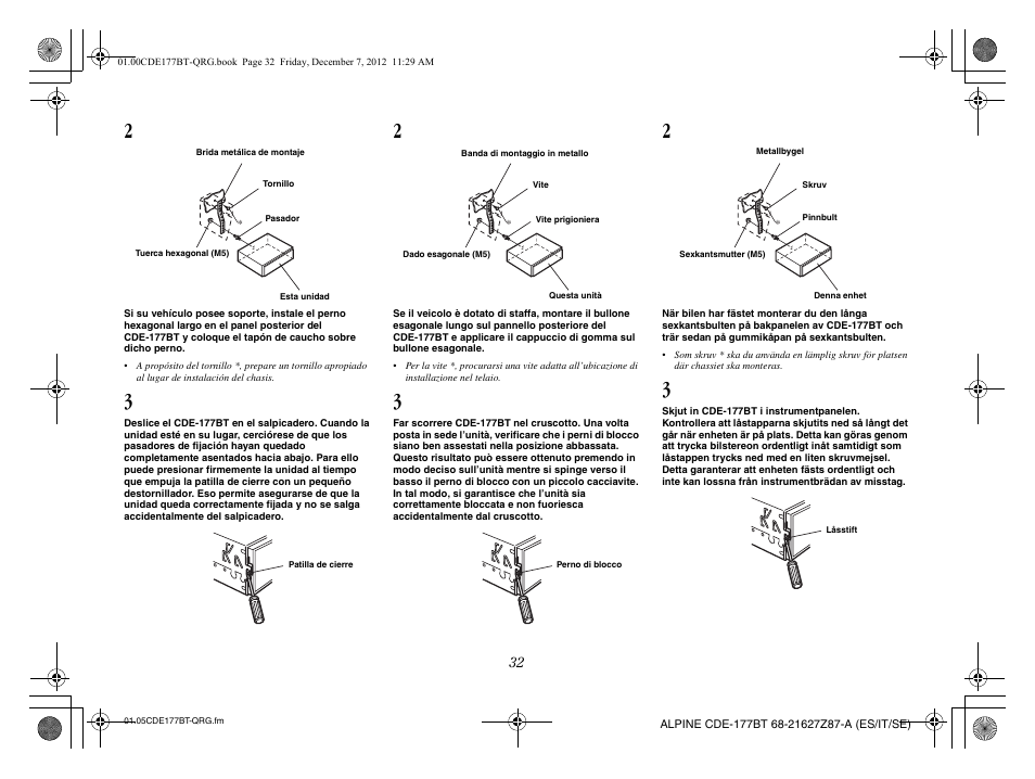 Alpine CDE-177BT User Manual | Page 68 / 108