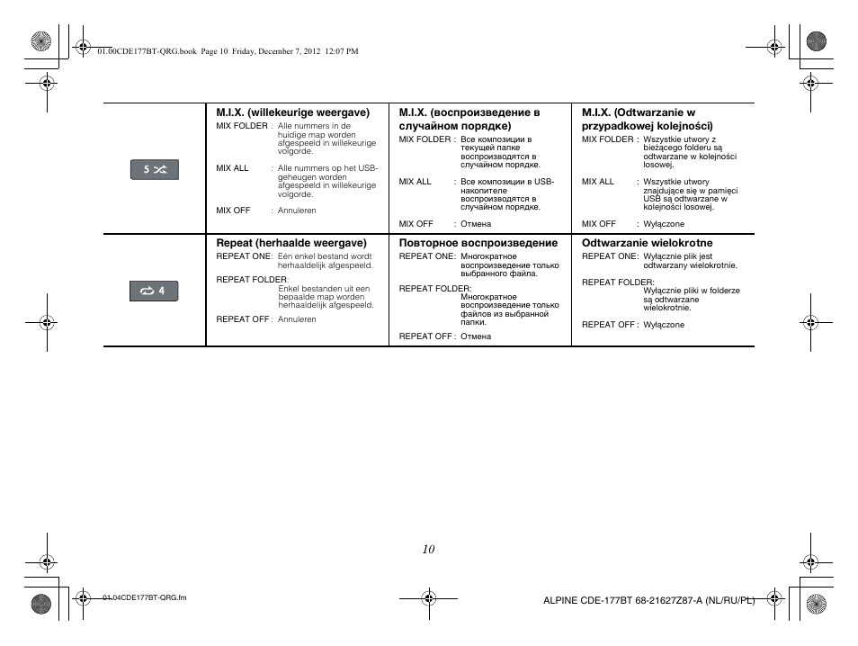 Alpine CDE-177BT User Manual | Page 80 / 108