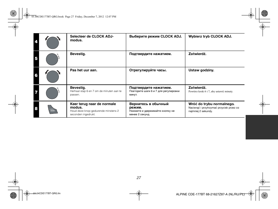 Alpine CDE-177BT User Manual | Page 97 / 108