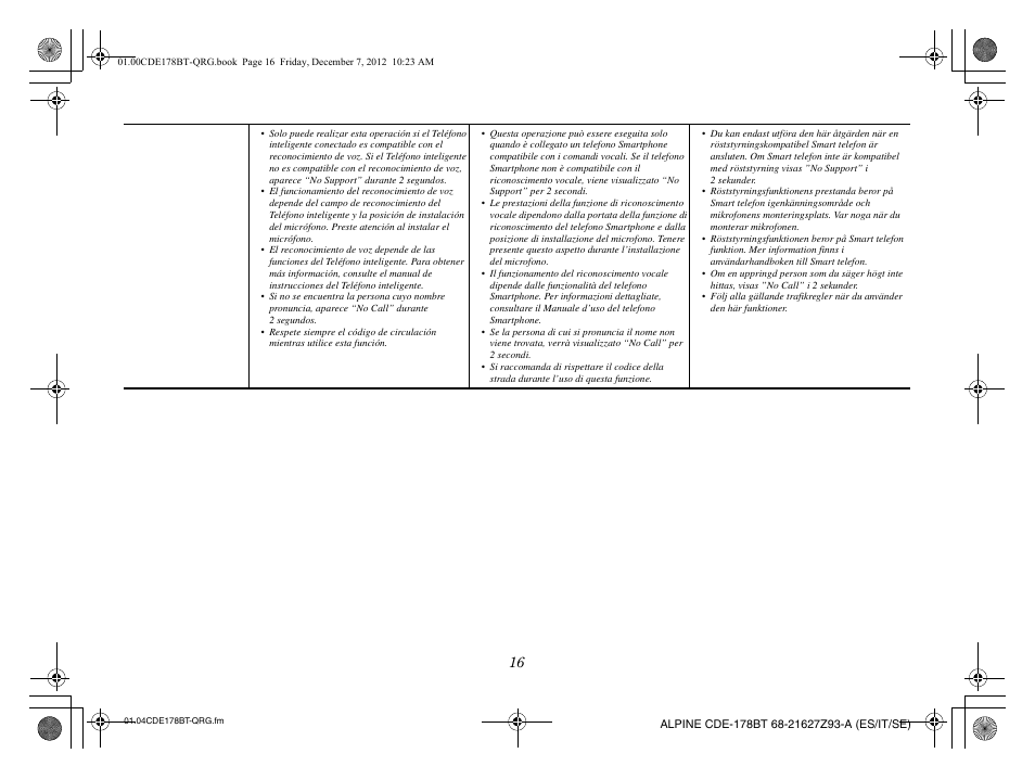 Alpine iDE-178BT User Manual | Page 54 / 112