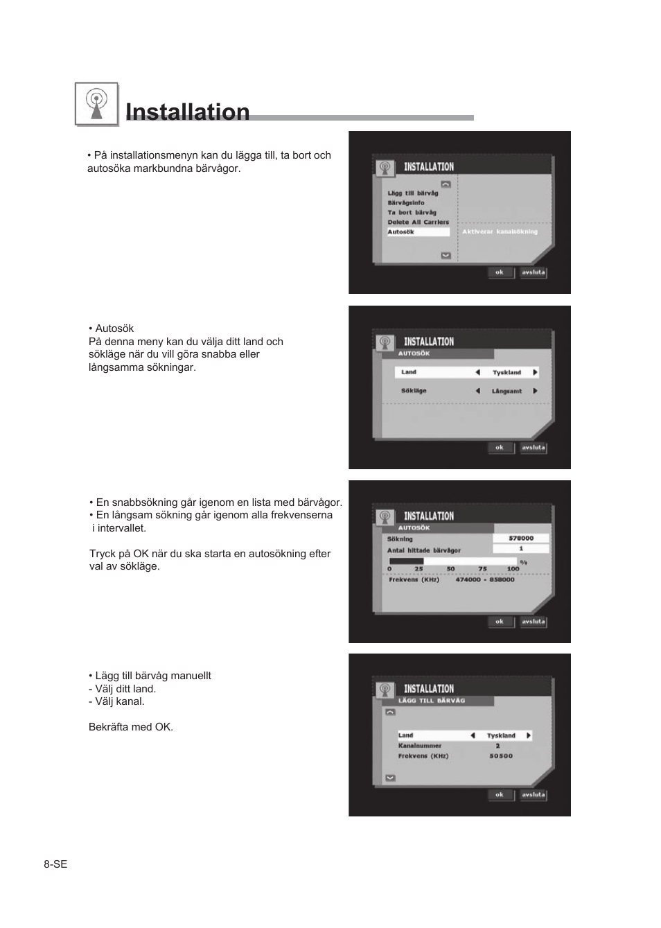 Installation | Alpine TUE-T150DV User Manual | Page 106 / 140