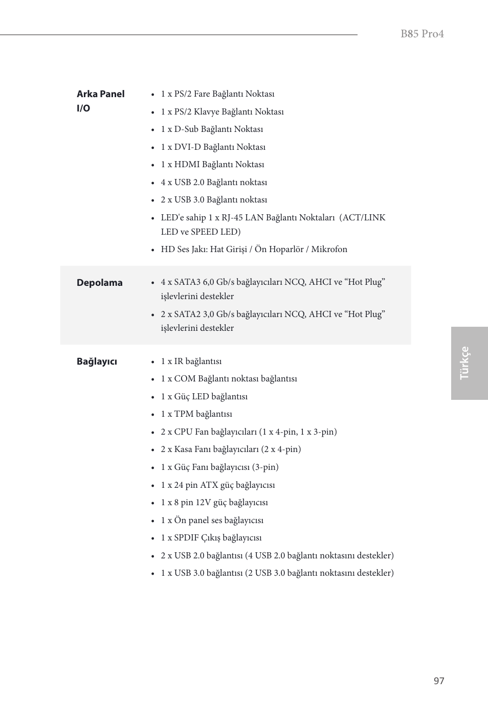 ASRock B85 Pro4 User Manual | Page 99 / 163