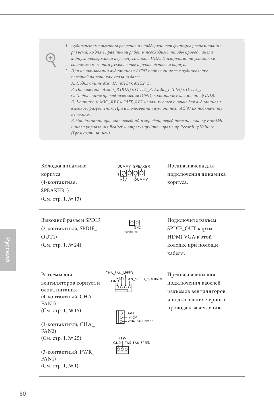 Ру сский | ASRock H87M Pro4 User Manual | Page 82 / 163