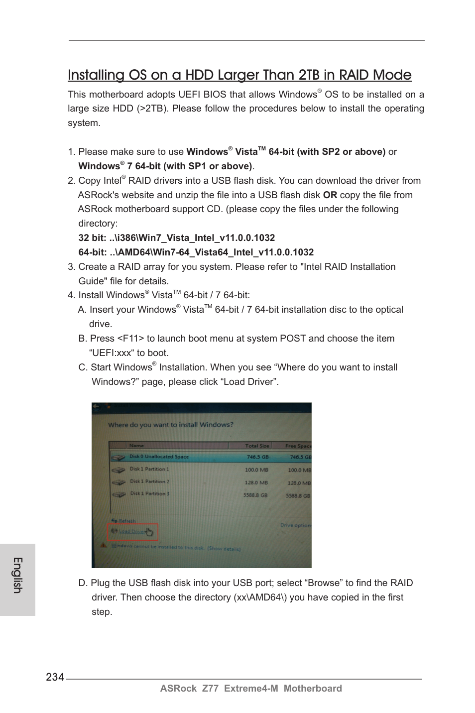 English | ASRock Z77 Extreme4-M User Manual | Page 234 / 237