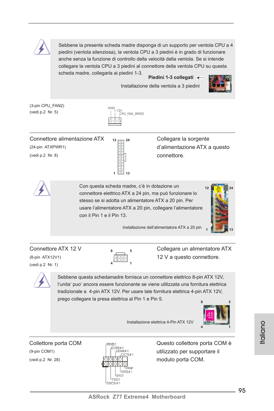 Italiano | ASRock Z77 Extreme4 User Manual | Page 95 / 221