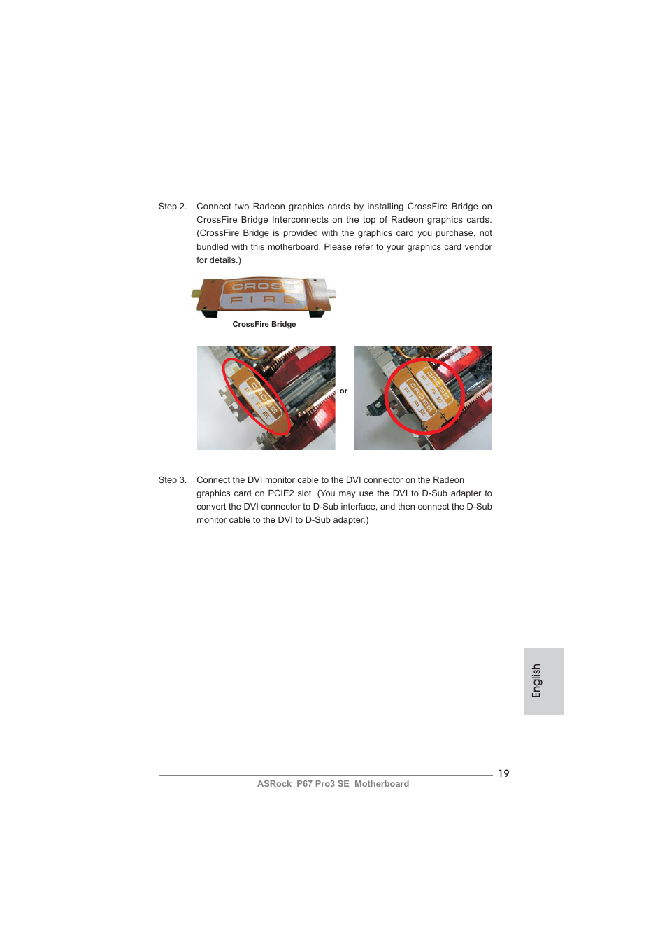 English | ASRock P67 Pro3 SE User Manual | Page 19 / 277