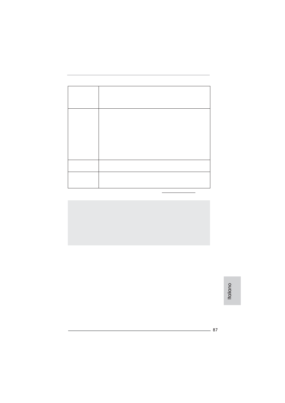 Italiano | ASRock P67 Pro3 SE User Manual | Page 87 / 277