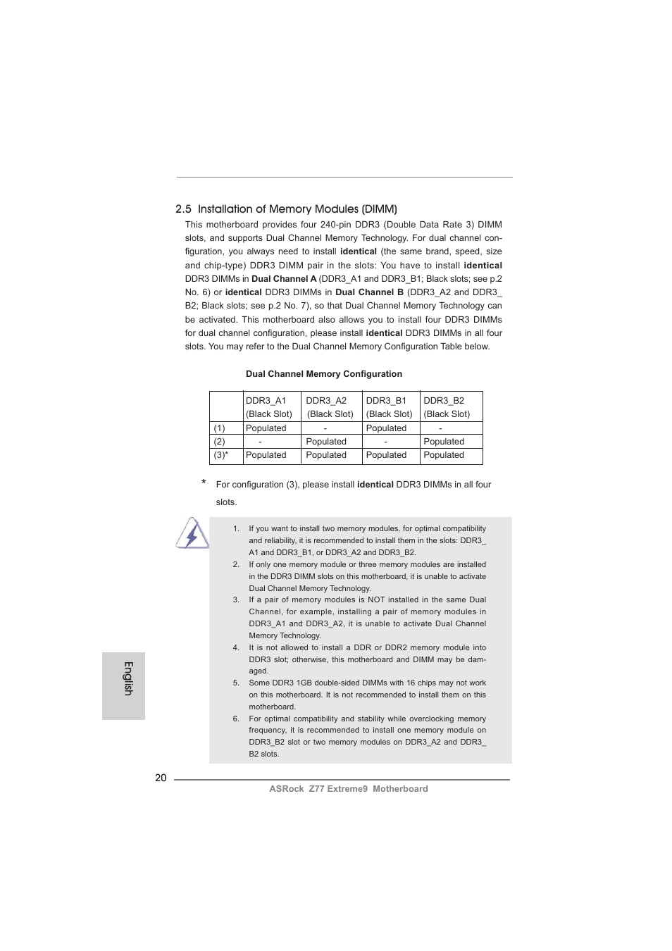 ASRock Z77 Extreme9 User Manual | Page 20 / 248