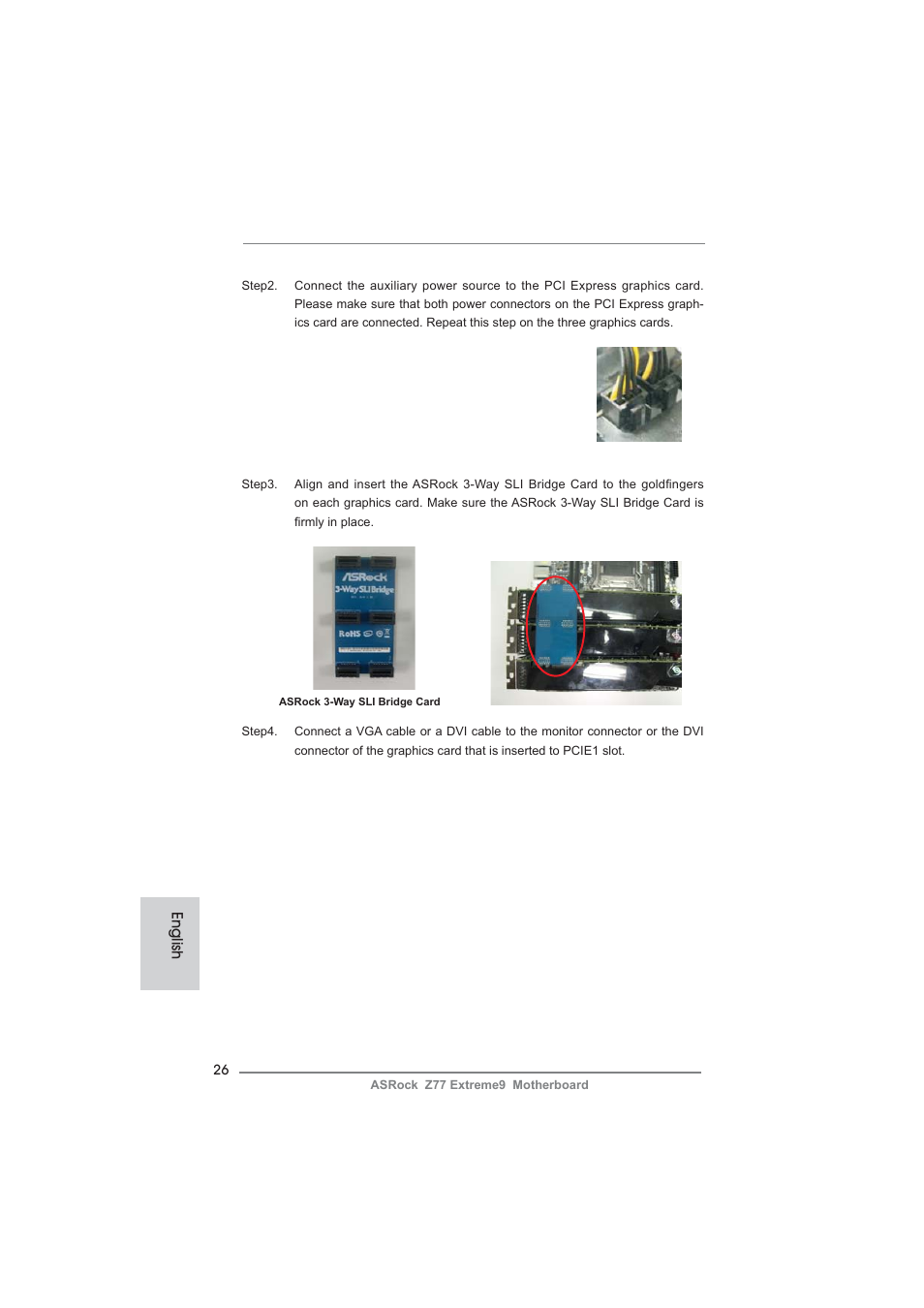 English | ASRock Z77 Extreme9 User Manual | Page 26 / 248
