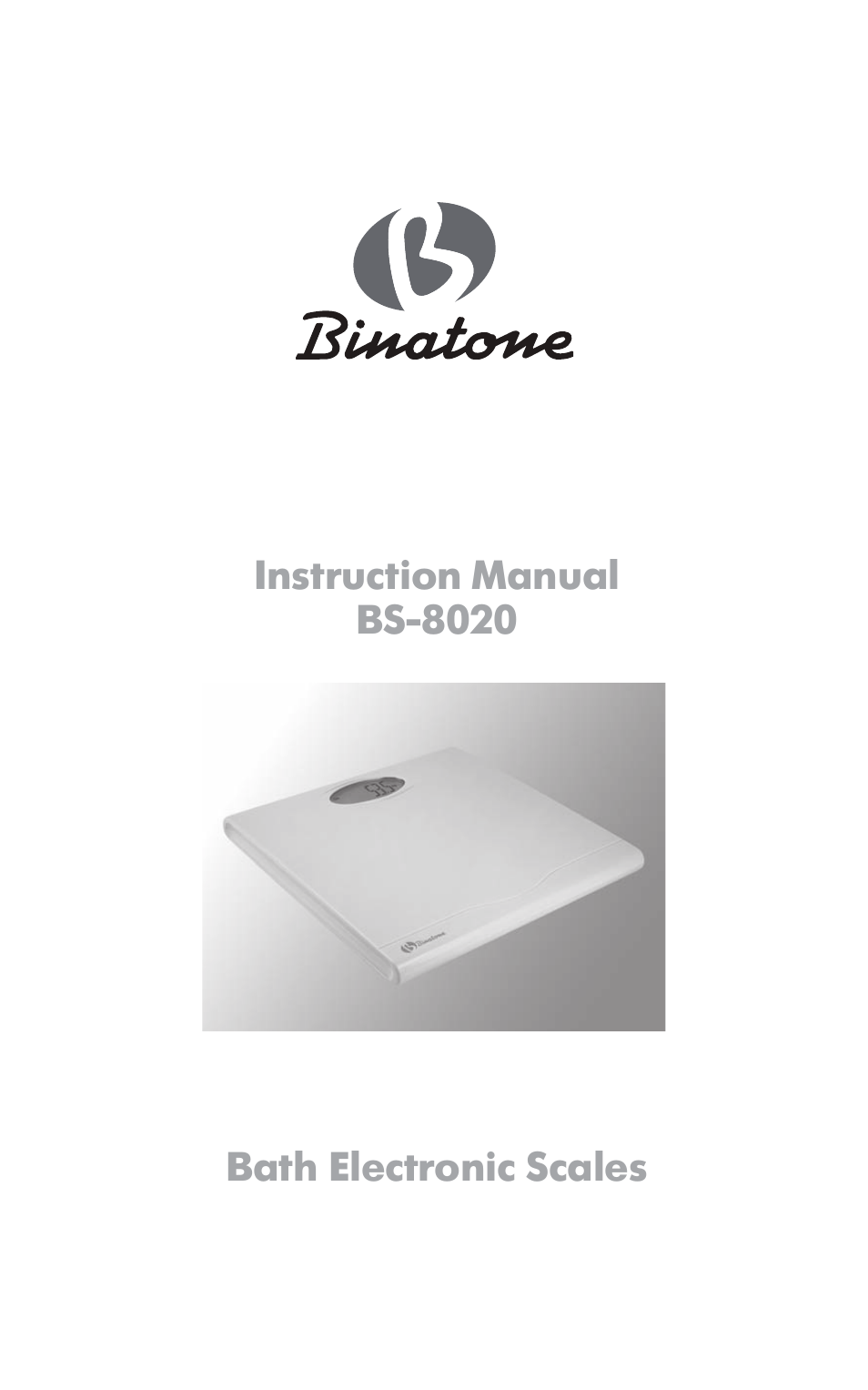 Binatone BS-8020 User Manual | 22 pages