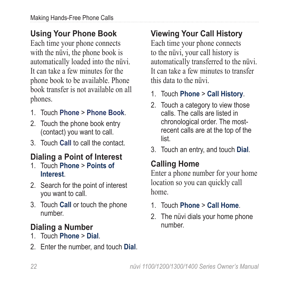 Garmin nuvi 1300 User Manual | Page 28 / 72