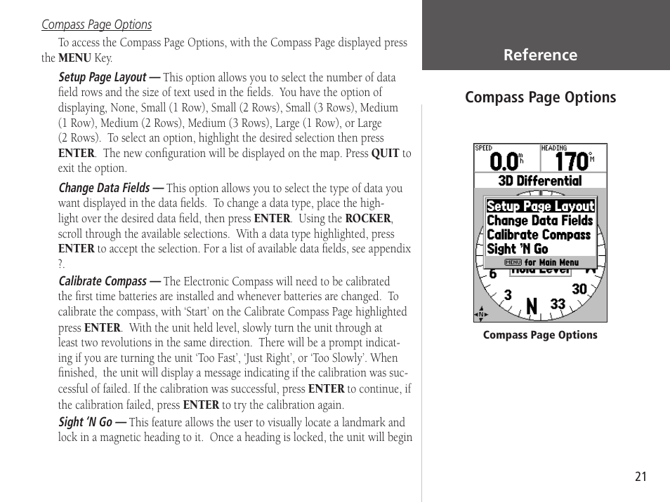 Garmin GPSMAP 76S User Manual | Page 23 / 76