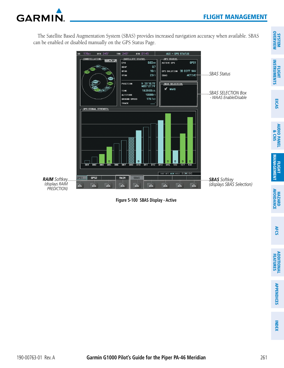 Flight management | Garmin G1000 Piper PA-46 Meridian User Manual | Page 275 / 572