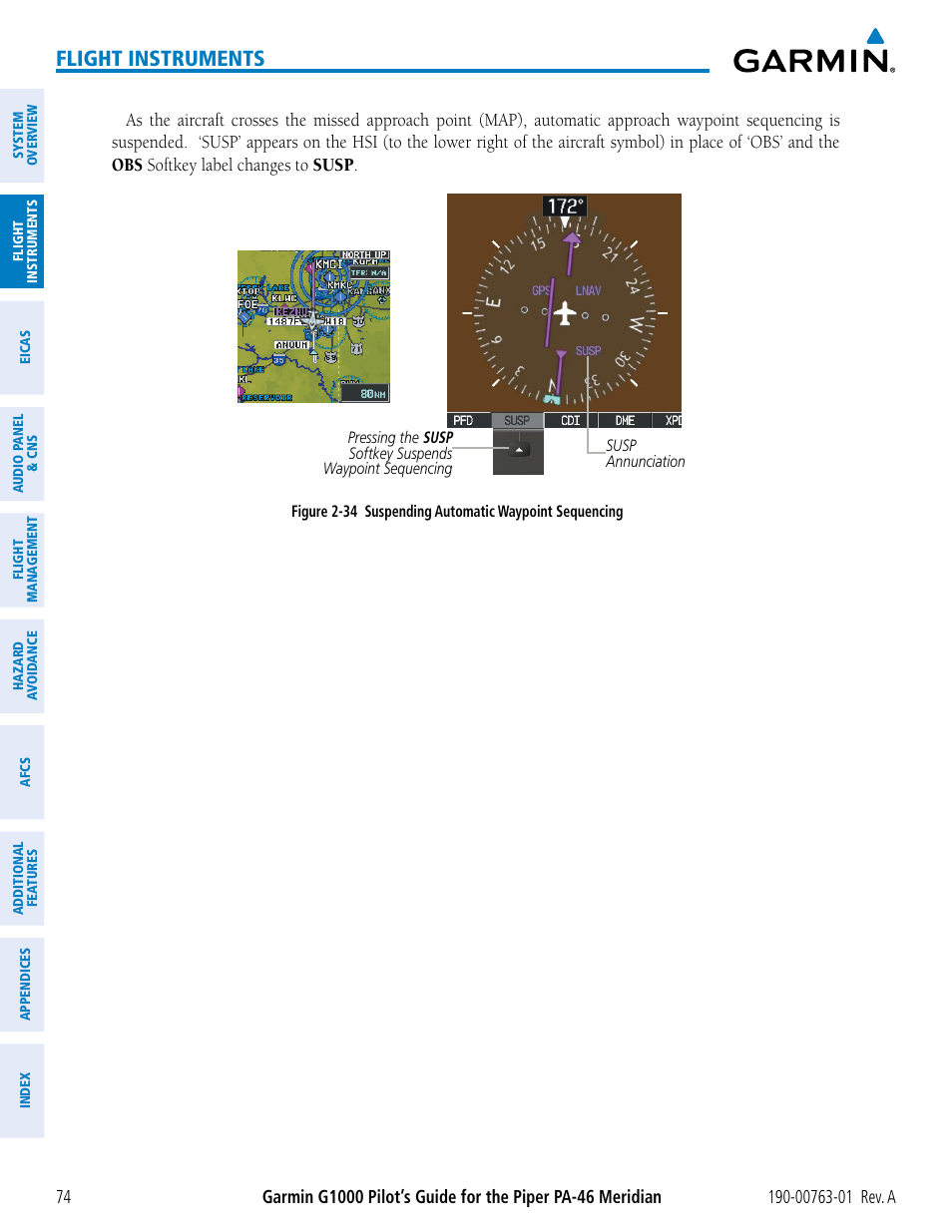 Flight instruments | Garmin G1000 Piper PA-46 Meridian User Manual | Page 88 / 572