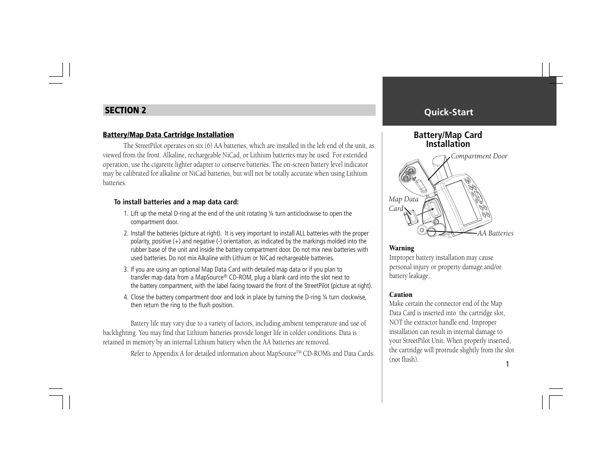 Garmin StreetPilot User Manual | Page 11 / 88