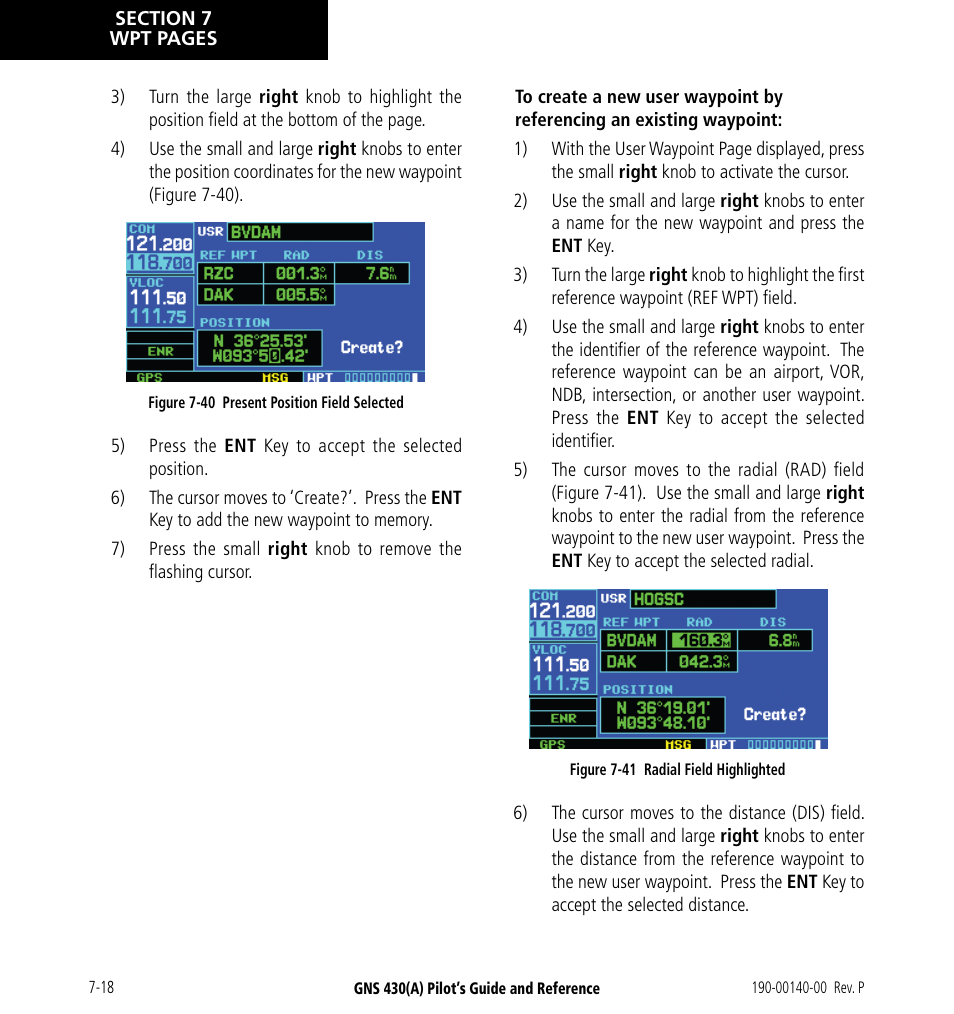 Garmin GNS 430 User Manual | Page 134 / 266