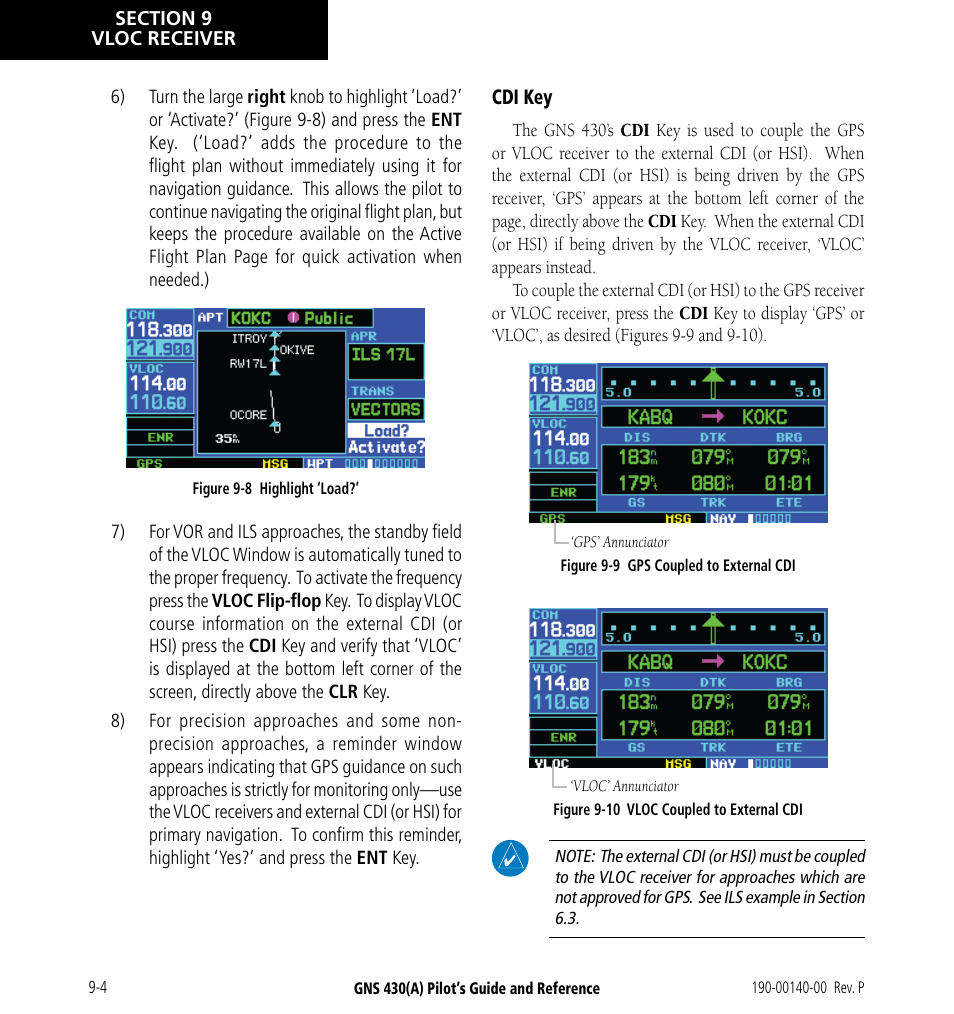 Garmin GNS 430 User Manual | Page 158 / 266