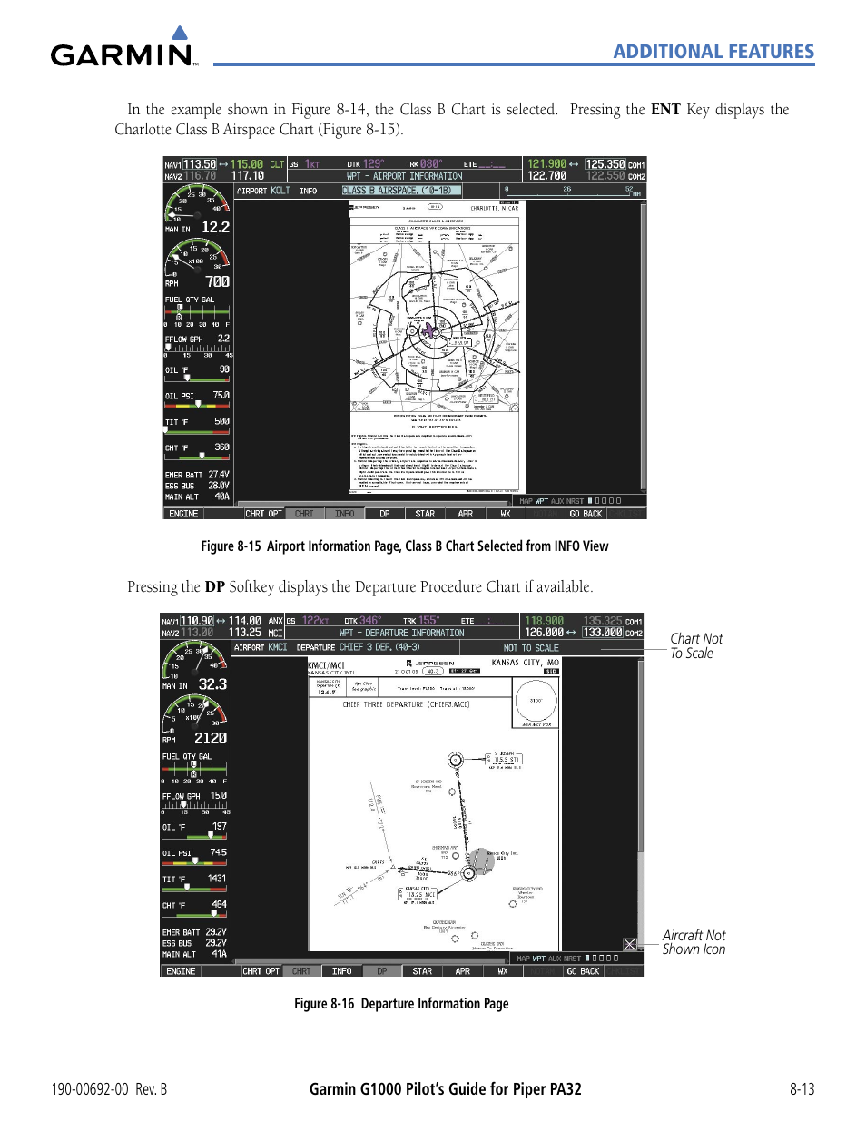 Additional features | Garmin G1000 Piper PA32 User Manual | Page 365 / 450