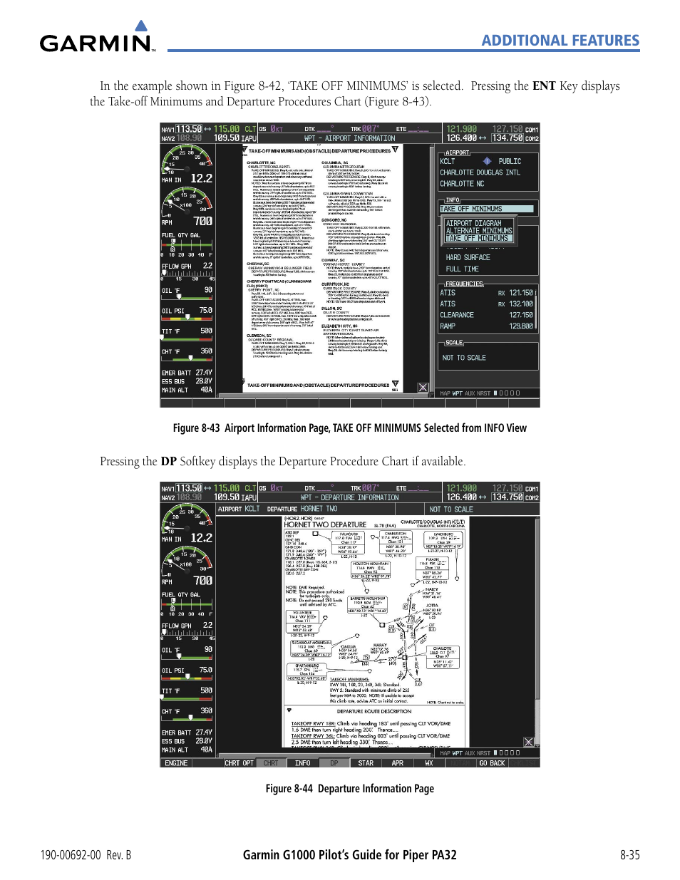 Garmin G1000 Piper PA32 User Manual | Page 387 / 450