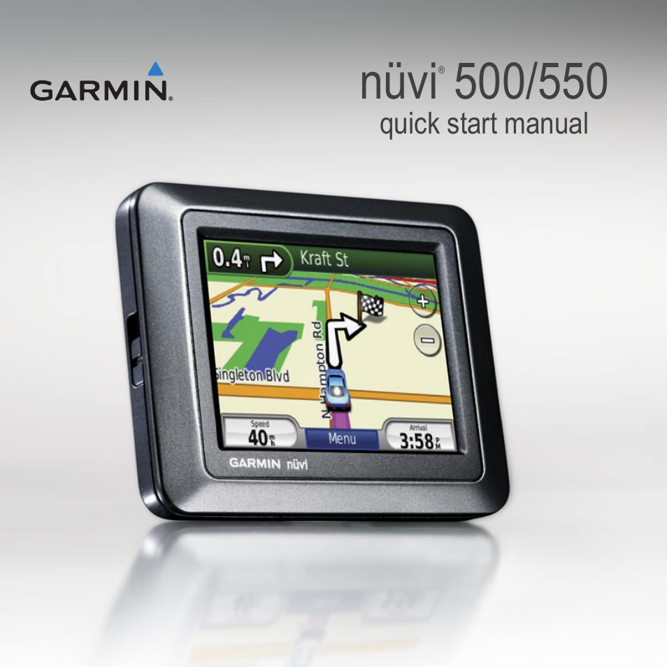 Garmin nuvi 500 User Manual | 8 pages