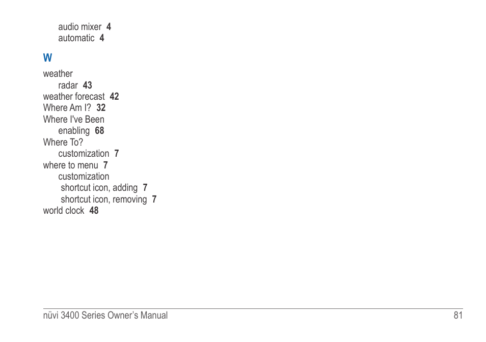 Garmin nuvi 3490 for Volvo Cars User Manual | Page 87 / 89