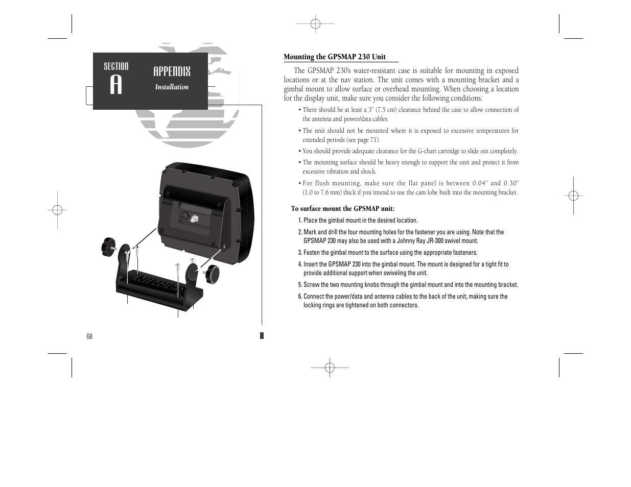 Appendix | Garmin GPSMAP 230 User Manual | Page 80 / 96