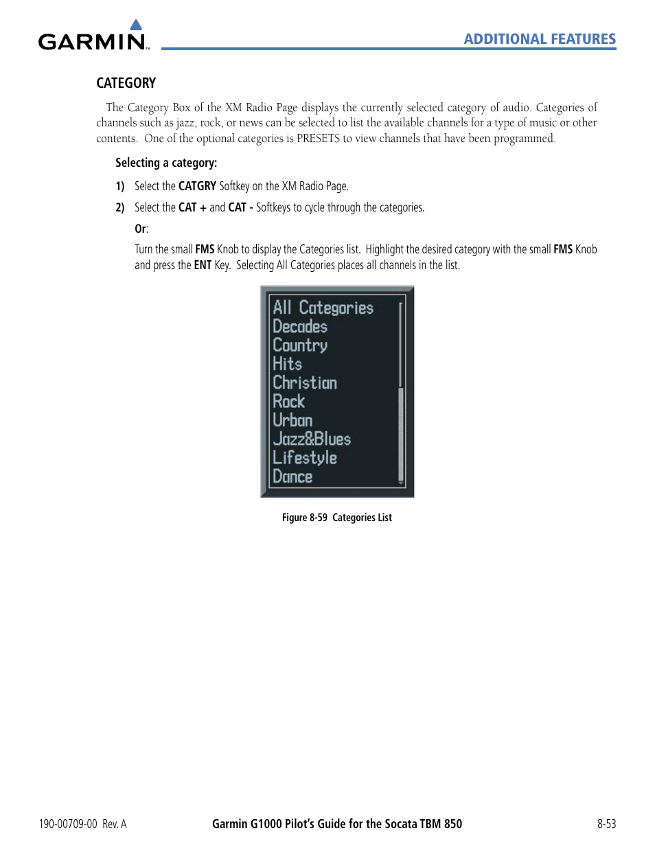 Garmin G1000 Socata TBM 850 User Manual | Page 485 / 542