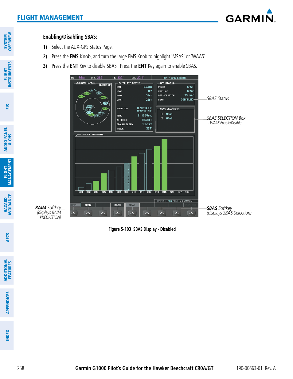 Flight management | Garmin G1000 King Air C90GT User Manual | Page 272 / 586