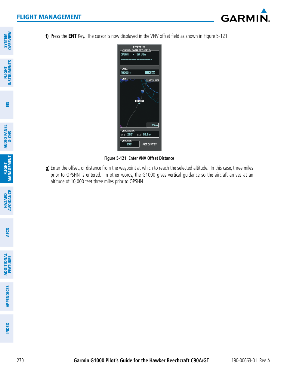 Flight management | Garmin G1000 King Air C90GT User Manual | Page 284 / 586