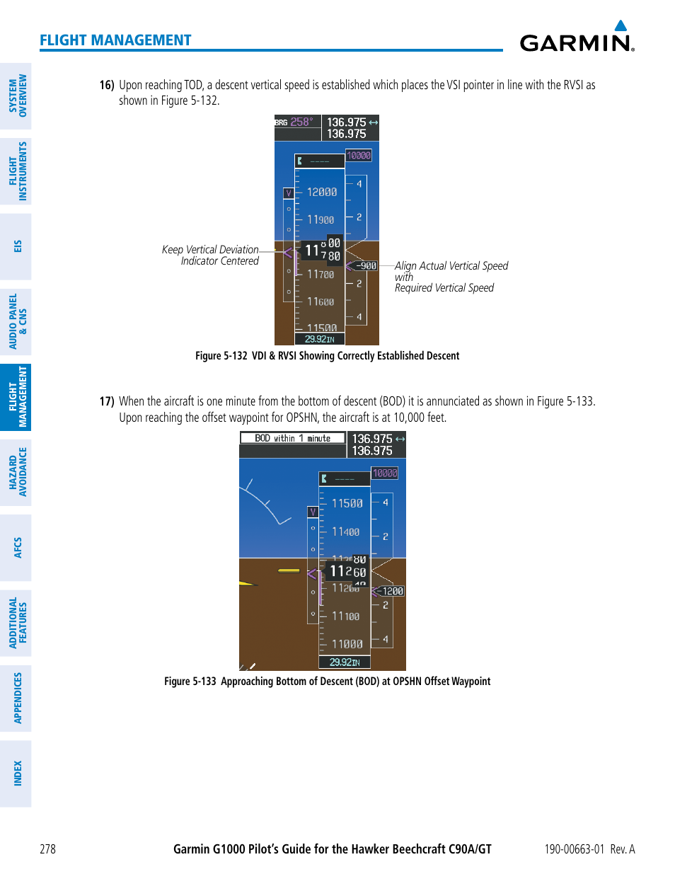 Flight management | Garmin G1000 King Air C90GT User Manual | Page 292 / 586