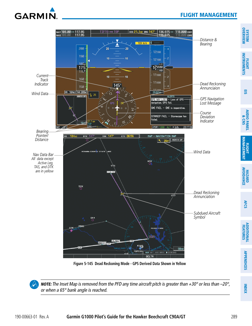 Flight management | Garmin G1000 King Air C90GT User Manual | Page 303 / 586