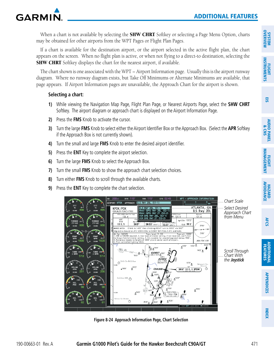 Additional features | Garmin G1000 King Air C90GT User Manual | Page 485 / 586