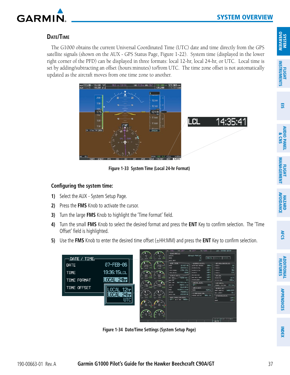 System overview | Garmin G1000 King Air C90GT User Manual | Page 51 / 586