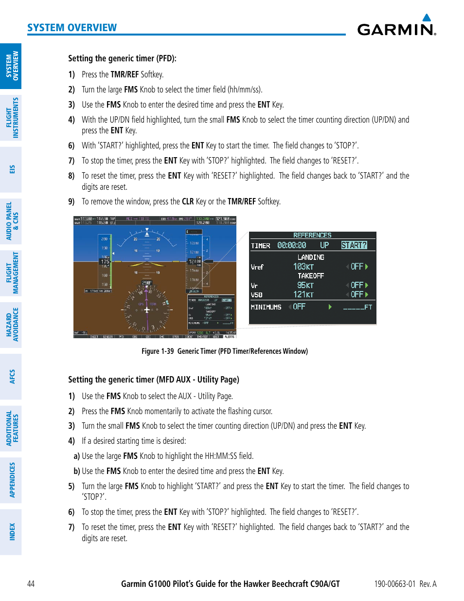 System overview | Garmin G1000 King Air C90GT User Manual | Page 58 / 586