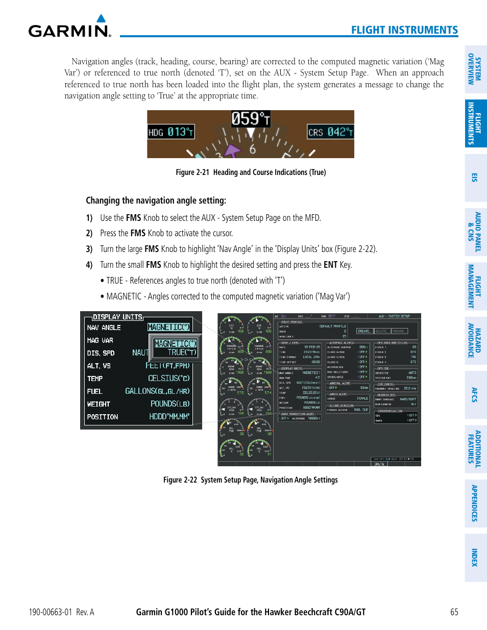 Flight instruments | Garmin G1000 King Air C90GT User Manual | Page 79 / 586