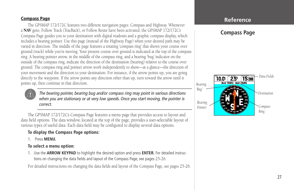 Garmin GPSMAP 172C User Manual | Page 37 / 110