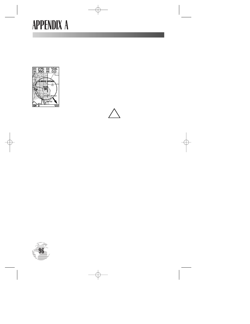 Appendix a | Garmin GPSMAP 195 User Manual | Page 98 / 114