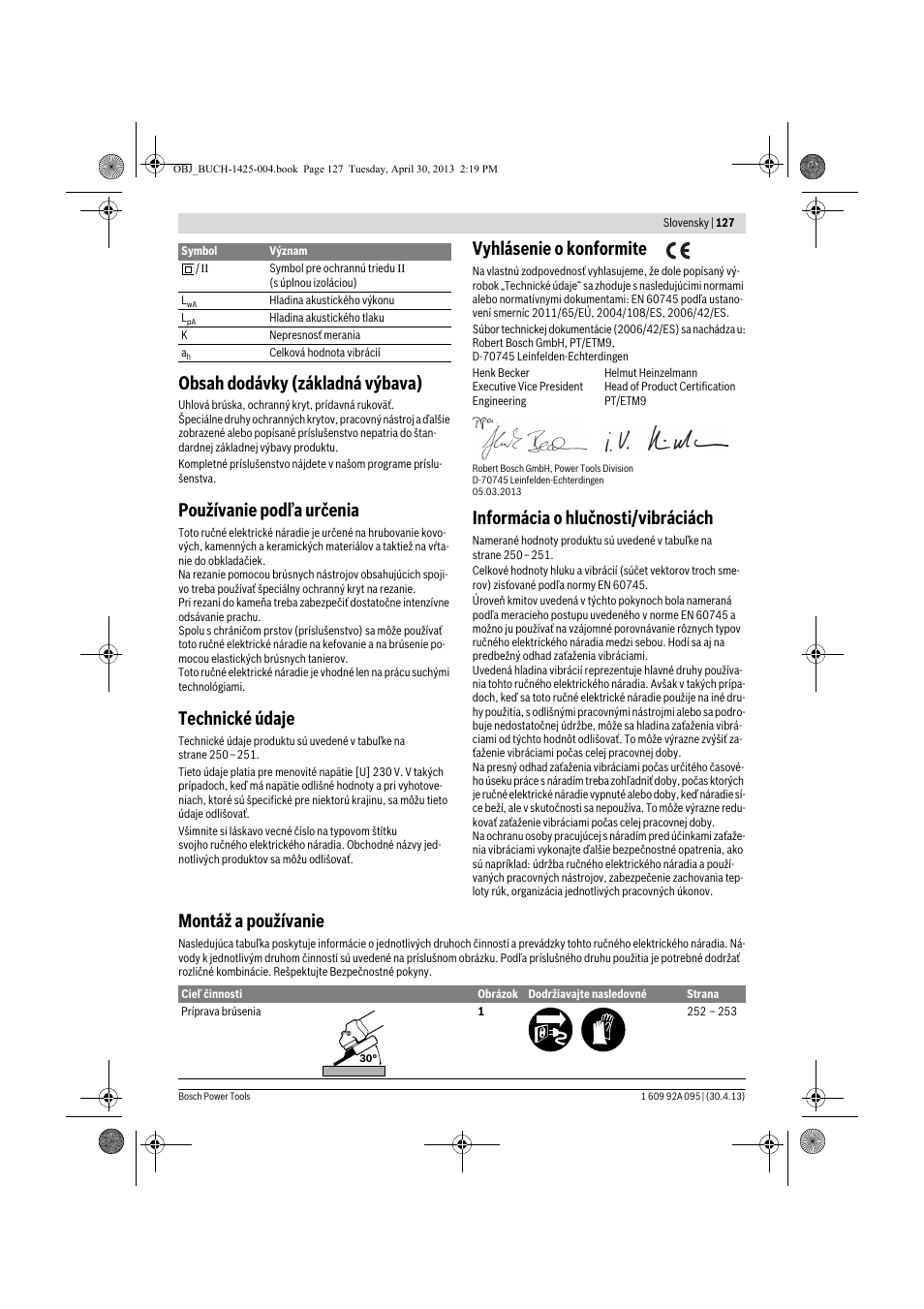 Bosch GWS 9-125 Professional User Manual | Page 127 / 270
