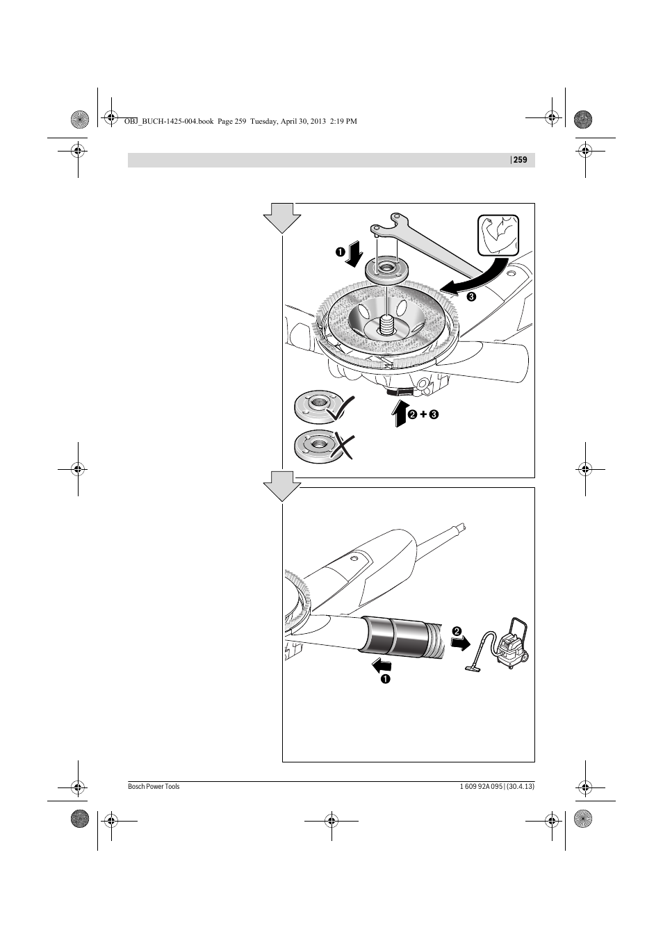 Bosch GWS 9-125 Professional User Manual | Page 259 / 270