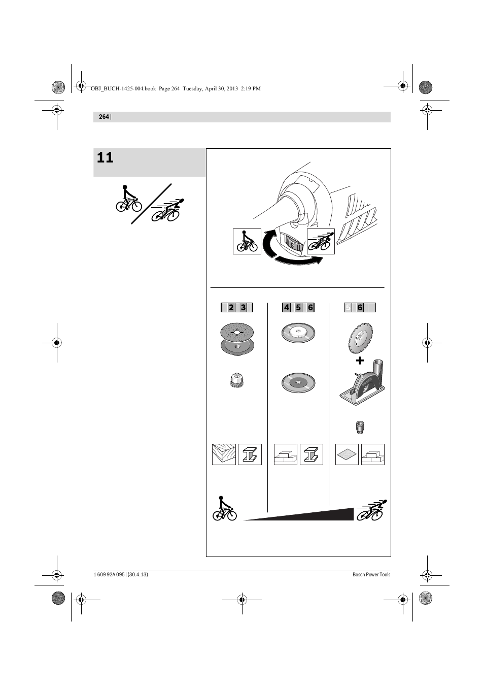 Bosch GWS 9-125 Professional User Manual | Page 264 / 270