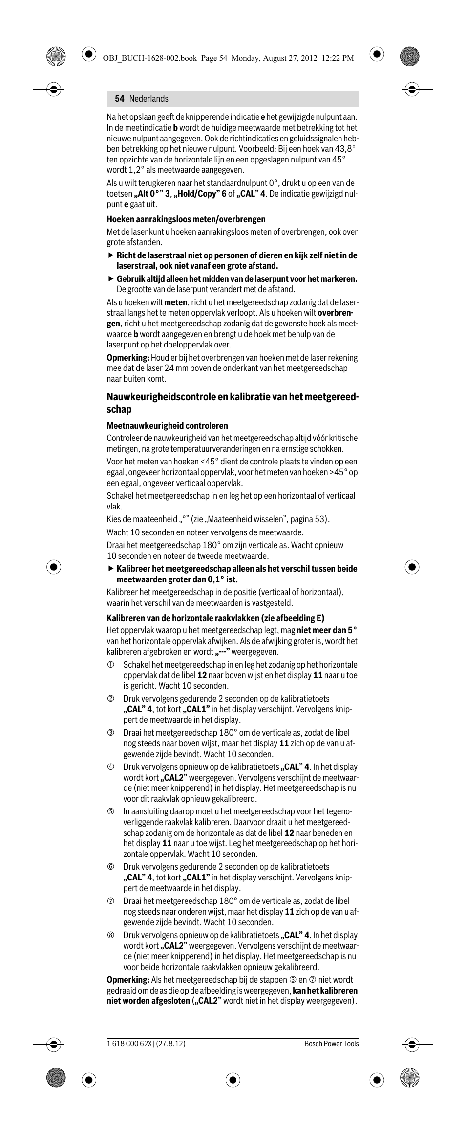 Bosch GIM 60 L Professional User Manual | Page 54 / 222