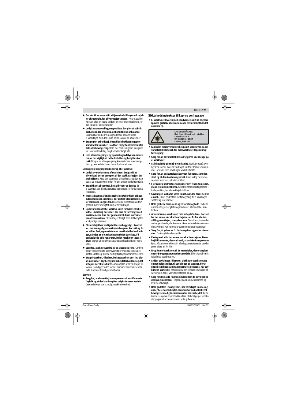 Bosch GCM 12 GDL Professional User Manual | Page 125 / 456